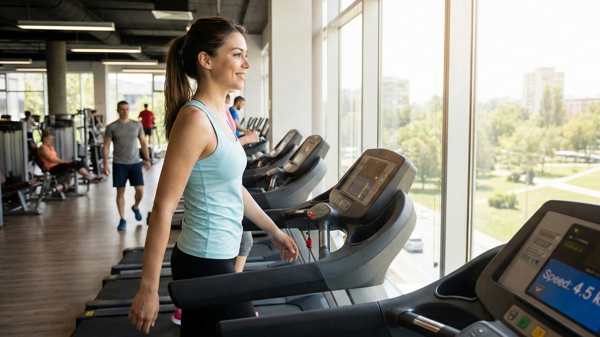 Các bài tập gym tăng thể lực cho nữ.