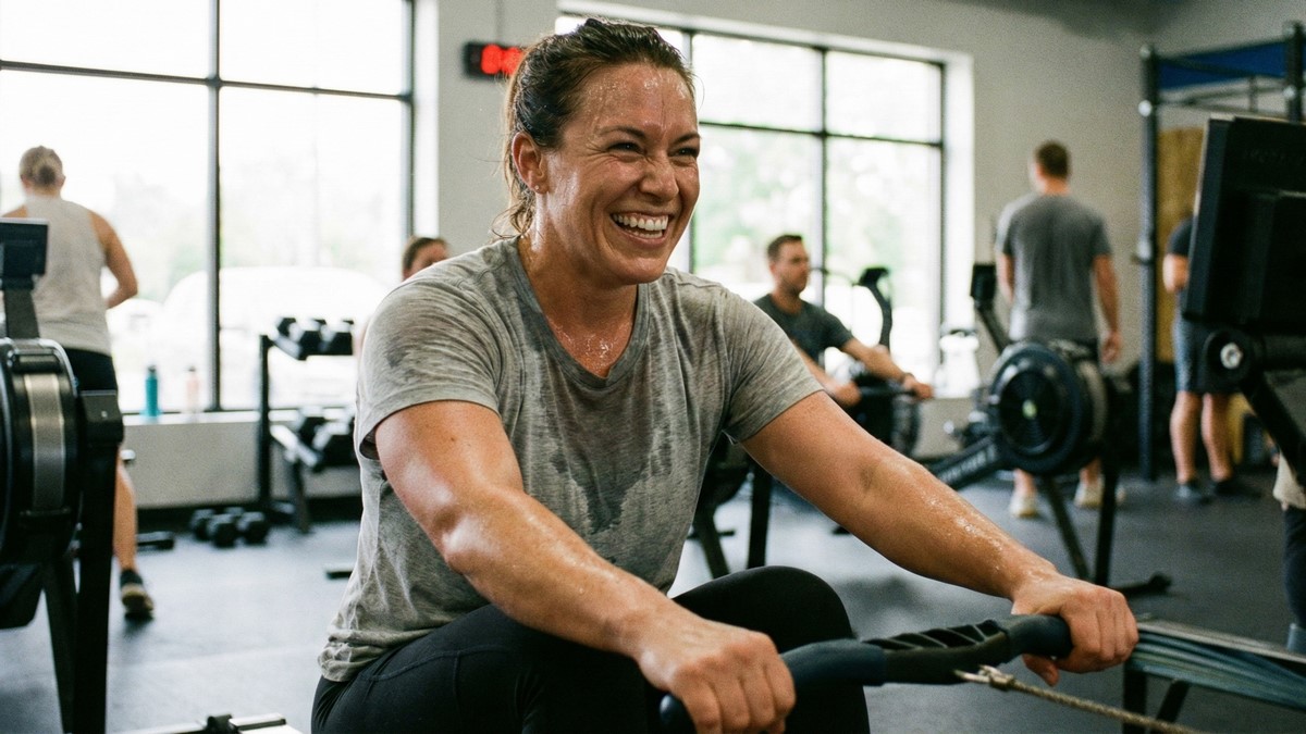 Tập gym giúp đốt cháy năng lượng từ chất béo.