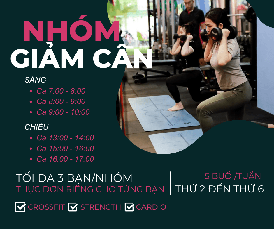 nhóm giảm cân cho nữ