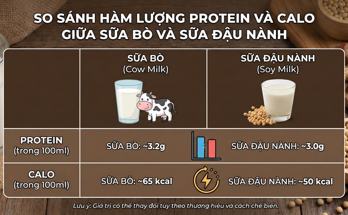 Người tập gym nên uống sữa đậu nành hay sữa bò.