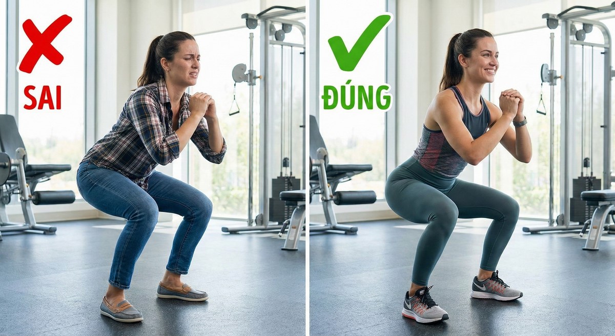 Cách chọn quần áo tập gym.