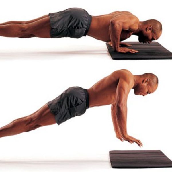 jumping push up