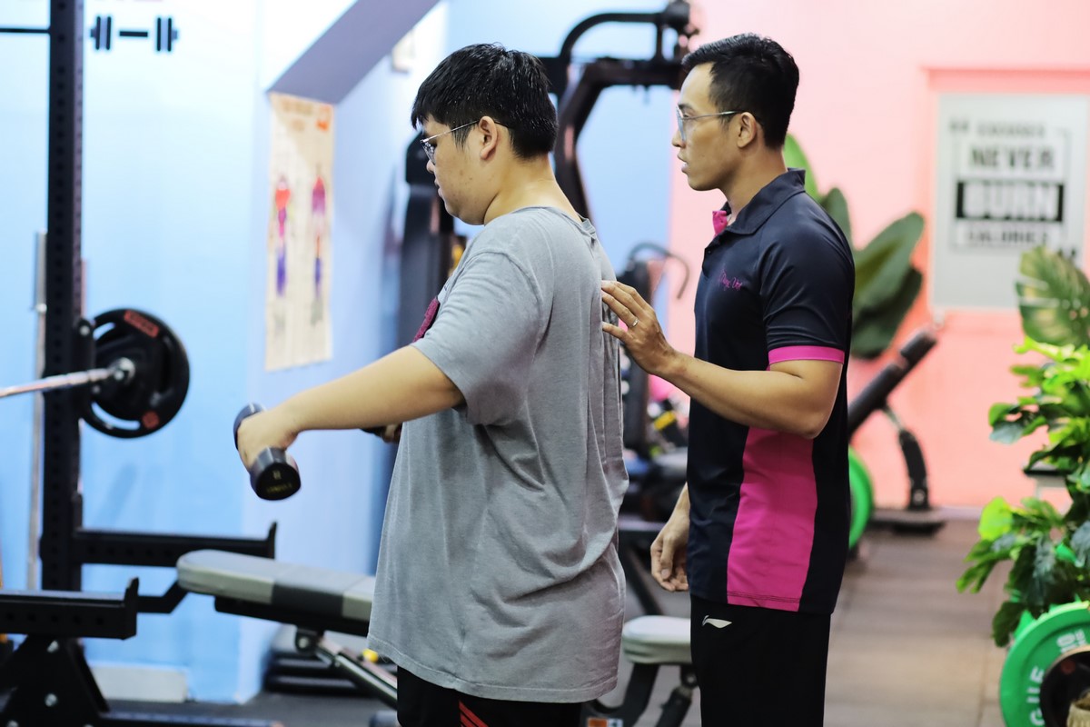 tập giảm cân cho người béo phì